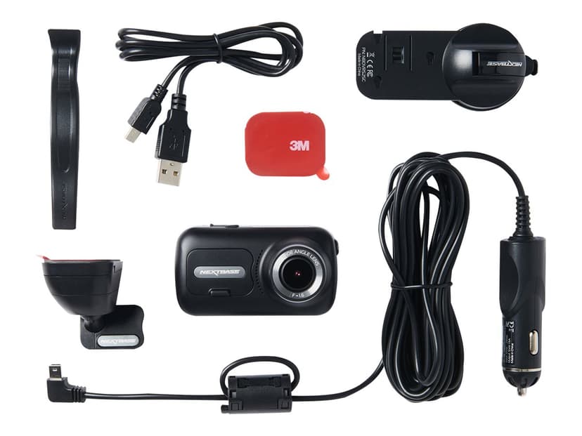 Nextbase 322GW – Dashbordkamera som filmer i 1080p