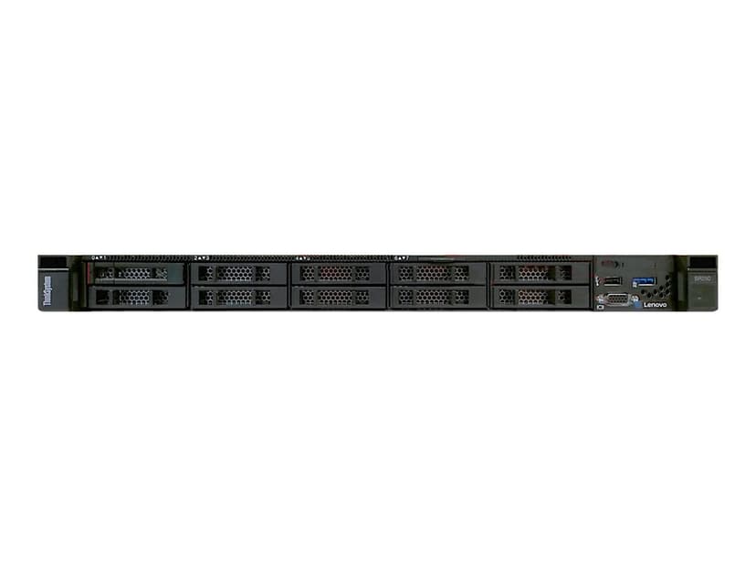Lenovo ThinkSystem SR250 servrar Rack (1U) Intel Xeon E E-2224 3,4 GHz 16 GB DDR4-SDRAM 450 W