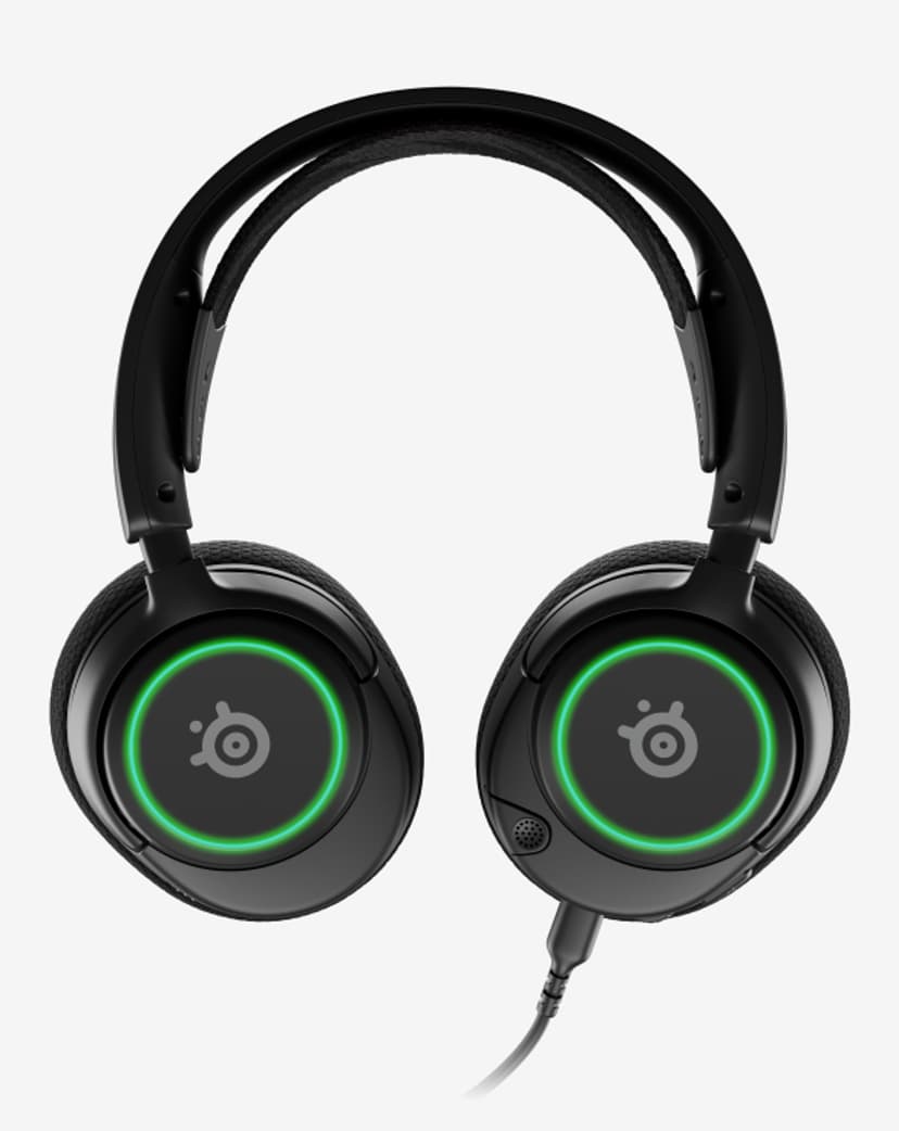 Steelseries Arctis Nova 3 USB Type-C Sort