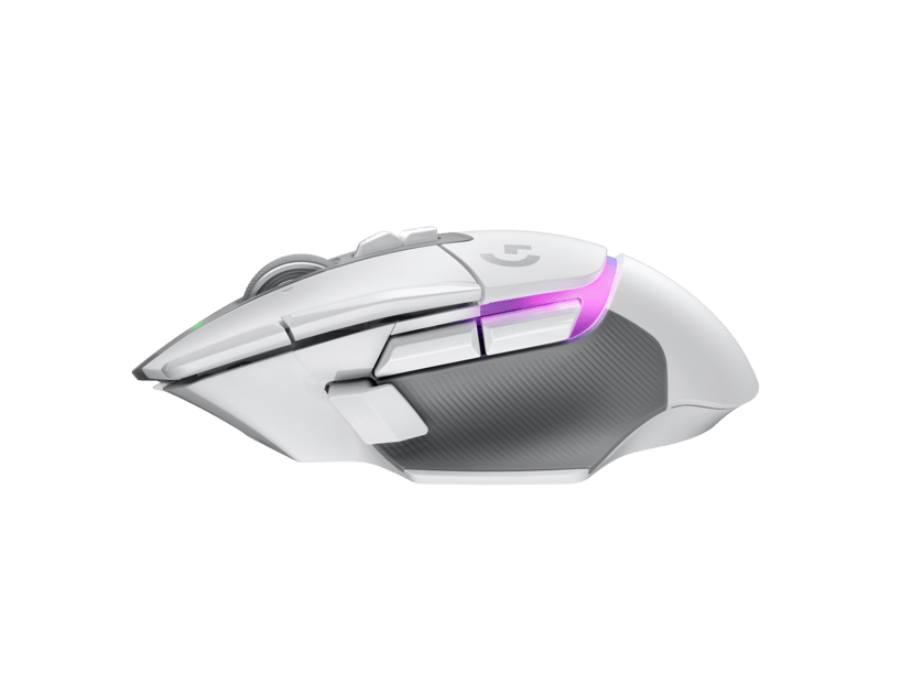 Logitech G502 X Plus Wireless Gaming Mouse White RF kabel-fri