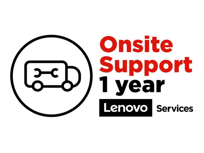 Lenovo Post Warranty Onsite - Utvidet Serviceavtale - Deler