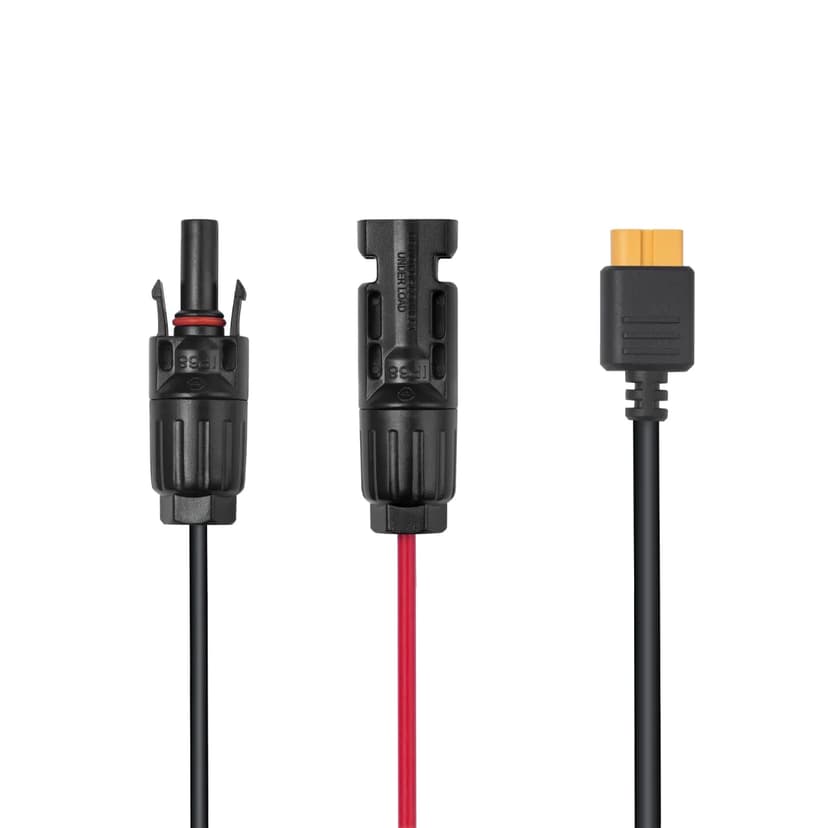 Ecoflow Kabel MC4 til XT60 solcellepanel 5 m
