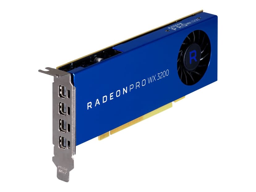 AMD Radeon PRO WX 3200 RETAIL 4GB