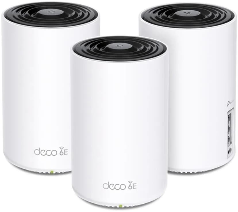 TP-Link Deco XE75 WiFi 6E AXE5400 Mesh Router 3-pack