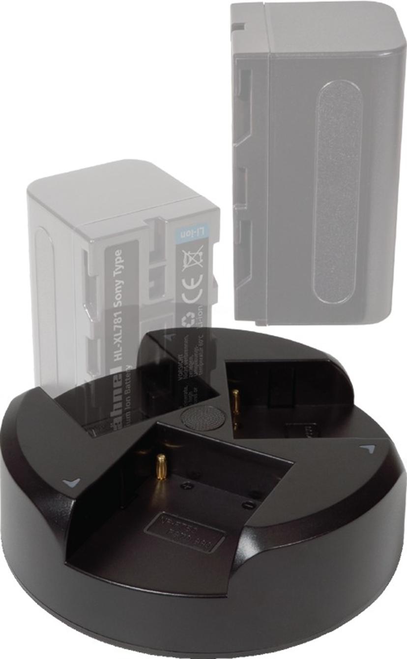 Hähnel Trippellader for Sony L-seriens batterier