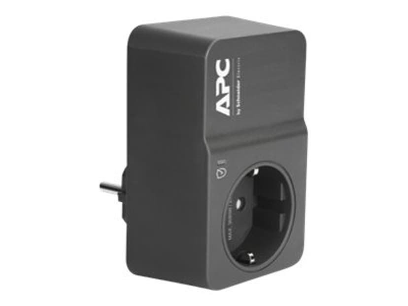 APC Essential Surgearrest 1 Outlet 230v Black