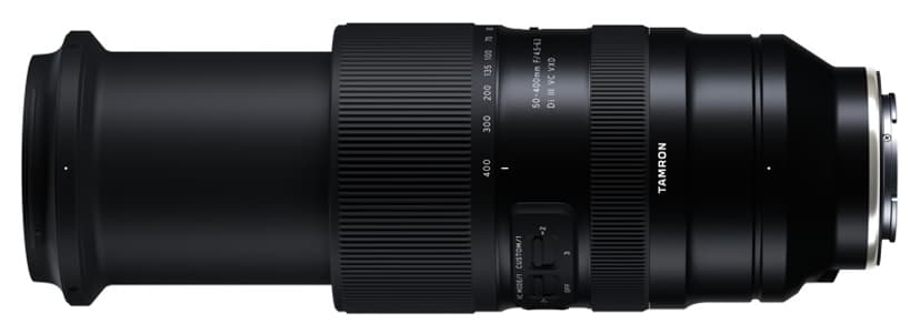 Tamron 50-400mm f/4.5-6.3 Di III Ultratelezoom-objektiivi Musta