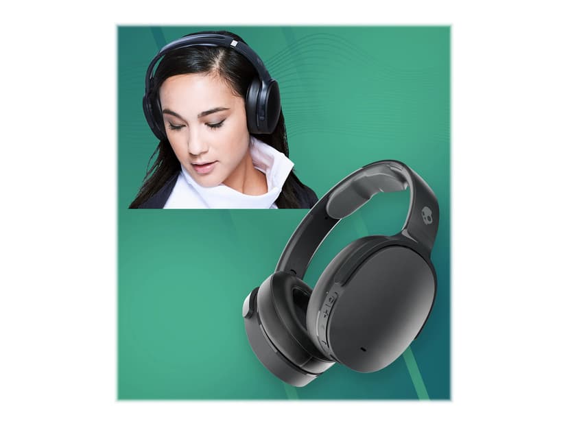 Skullcandy Hesh ANC Kuulokkeet Langallinen & langaton Pääpanta Puhelut/Musiikki USB Type-C Bluetooth musta Stereo USB-C Musta