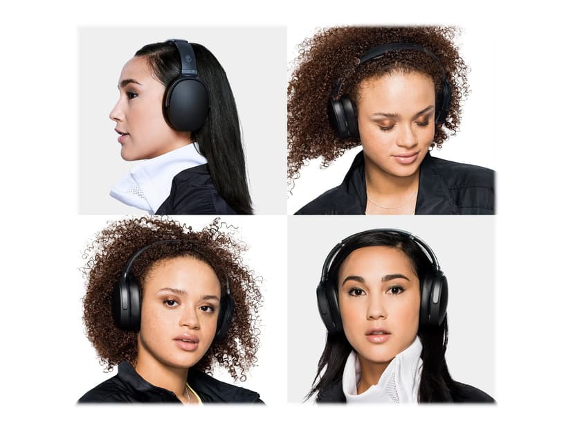 Skullcandy Hesh ANC Hörlurar Kabel & Trådlös Huvudband Samtal/musik USB Type-C Bluetooth Svart Stereo USB-C Svart