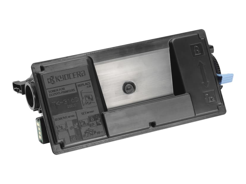 Kyocera Toner Sort TK-3160 12.5K - P3045/P3050/P3055/P3060