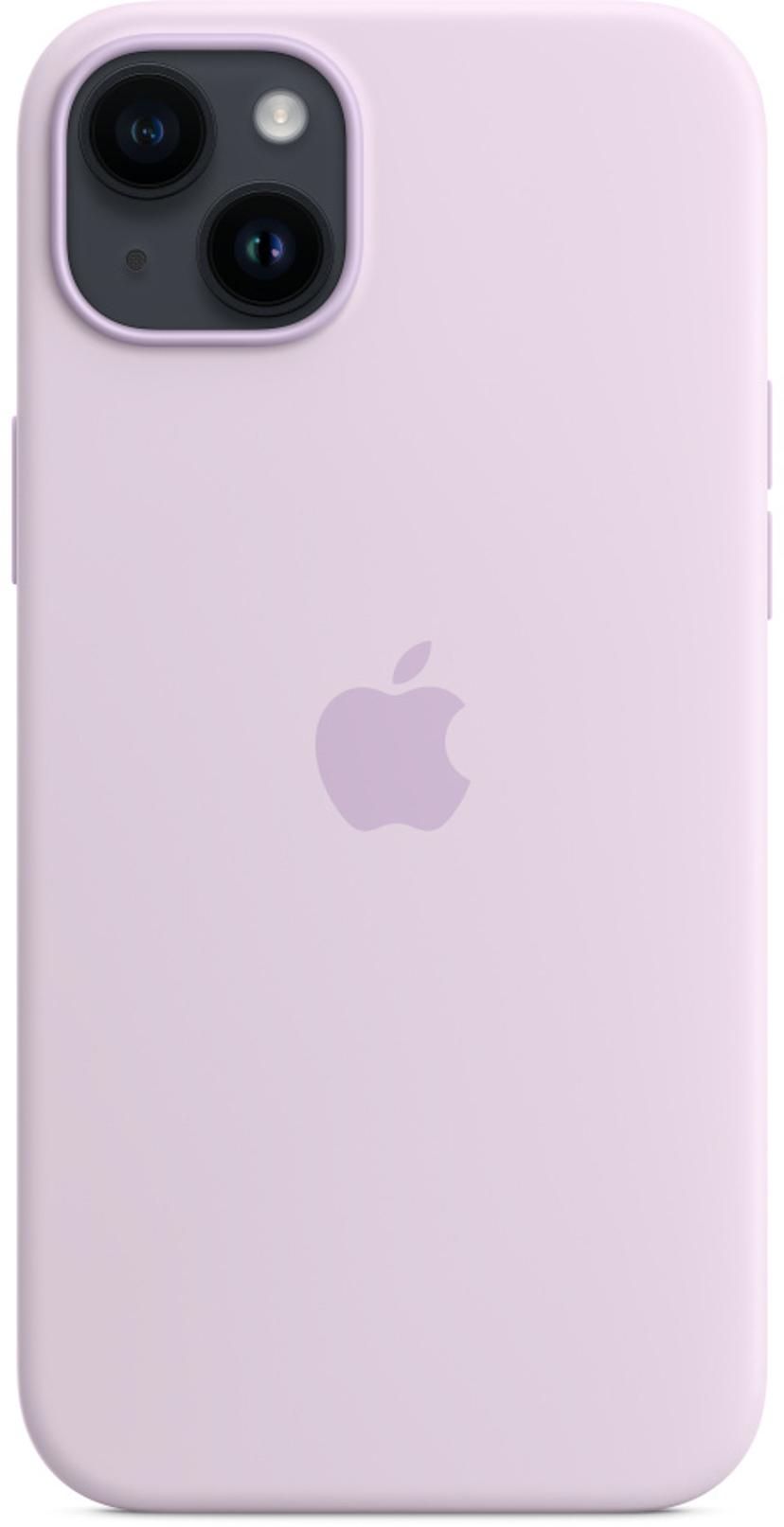 Apple Silicone Case With Magsafe iPhone 14 Plus Lila