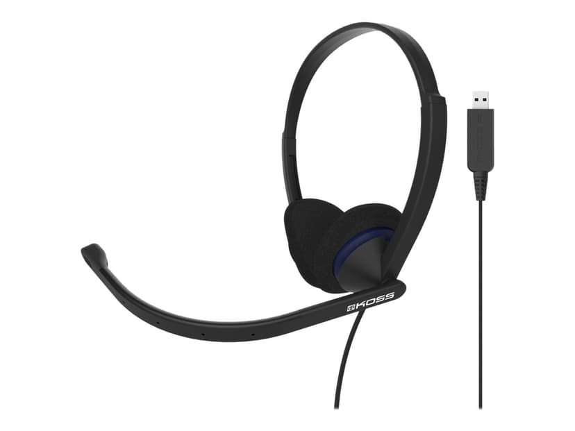 Koss CS200 USB Stereo USB-A Musta
