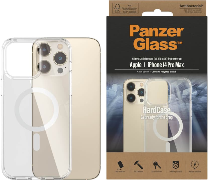 Panzerglass HardCase MagSafe iPhone 14 Pro Max Transparent
