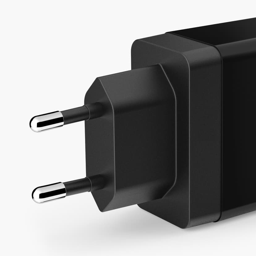 Anker PowerPort 2 24W Svart Svart