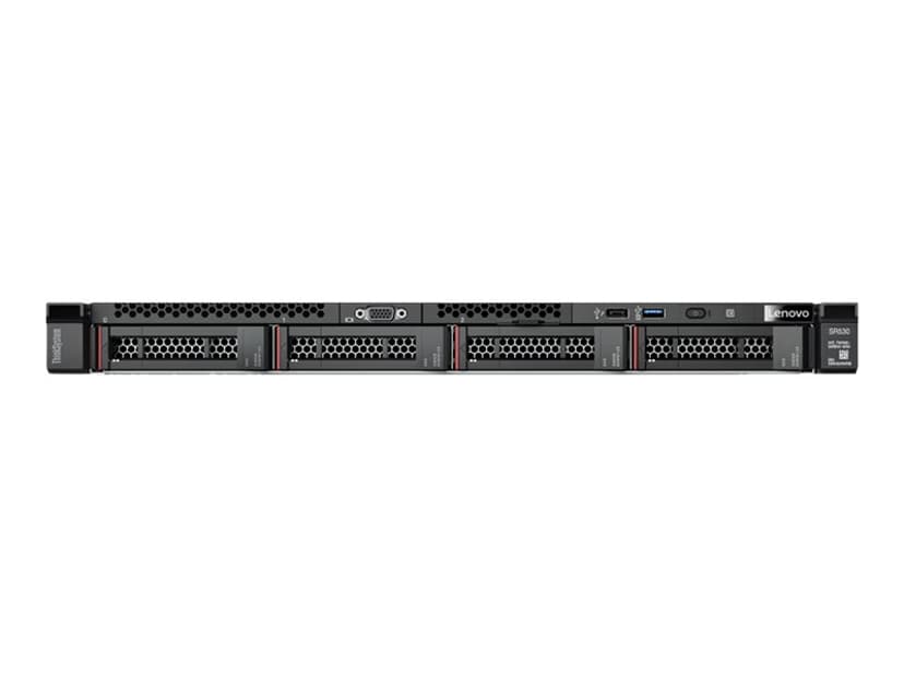 Lenovo ThinkSystem SR530 servrar 0 GB Rack (1U) Intel® Xeon Silver 4210R 2,4 GHz 16 GB DDR4-SDRAM 750 W