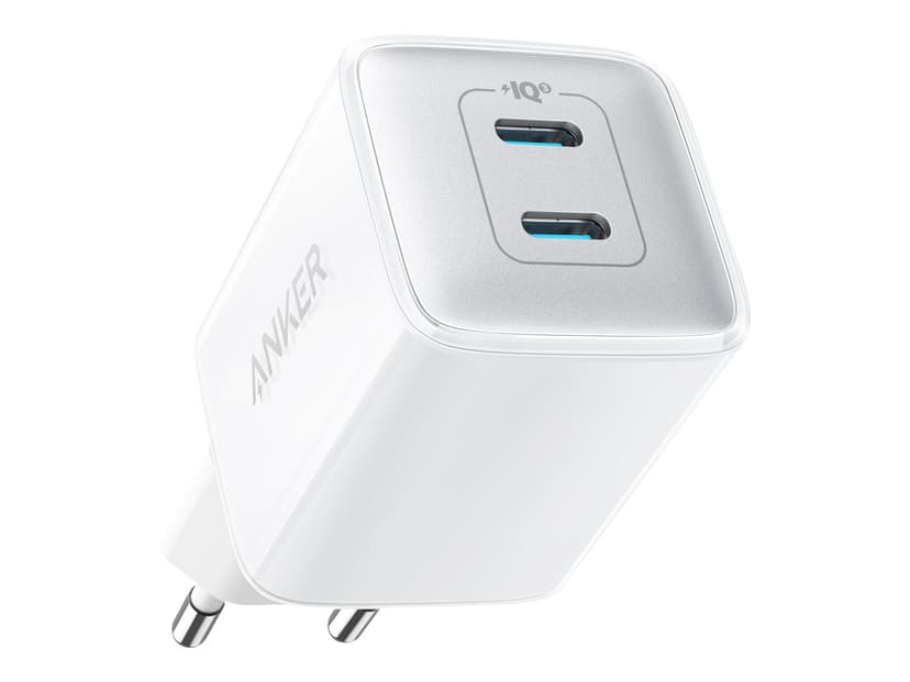 Anker PowerPort III 40 watt 2 x USB-C Hvit Hvit