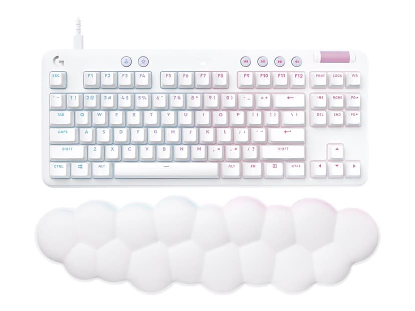 Logitech G713 TKL Tactile Kabel Logitech GX Brown Nordic