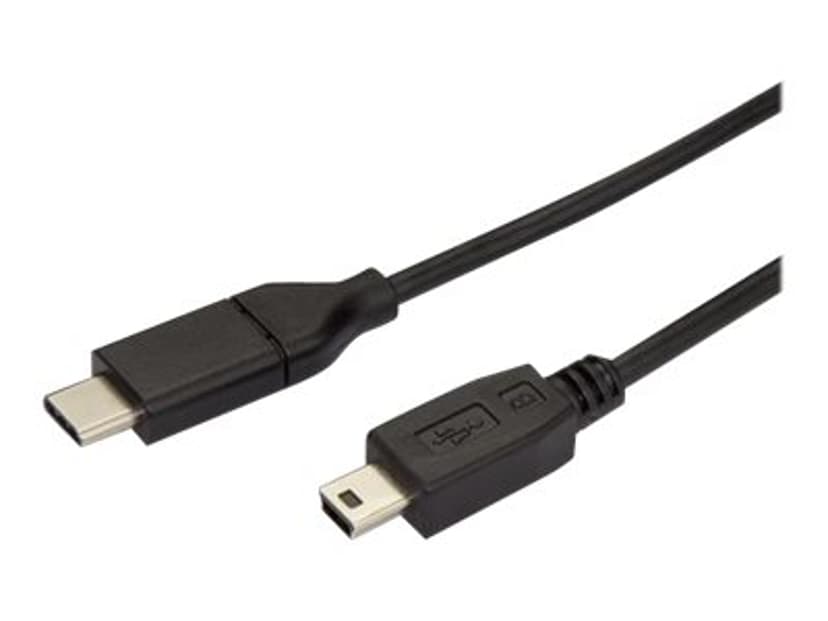 Startech StarTech.com USB2CMB2M USB-kabel USB 2.0 2 m USB C Mini-USB B Sort 2m USB-C Mini USB-B Svart