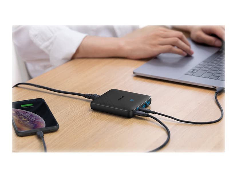 Anker PowerPort Atom III 63W Slim Musta