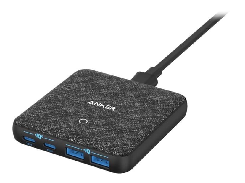 Anker PowerPort Atom III 63 watt Slim Svart