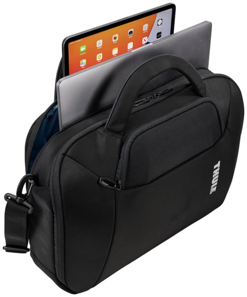 Thule Accent TACLB2216 - Black 40,6 cm (16") Portfölj Svart 16" Återvunnen polyester Svart