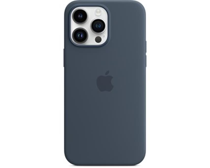 Apple Silicone Case With Magsafe iPhone 14 Pro Max Blauw