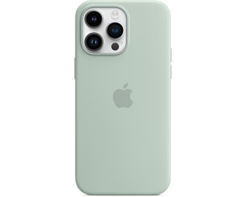 Apple Silicone Case With Magsafe iPhone 14 Pro Max Groen