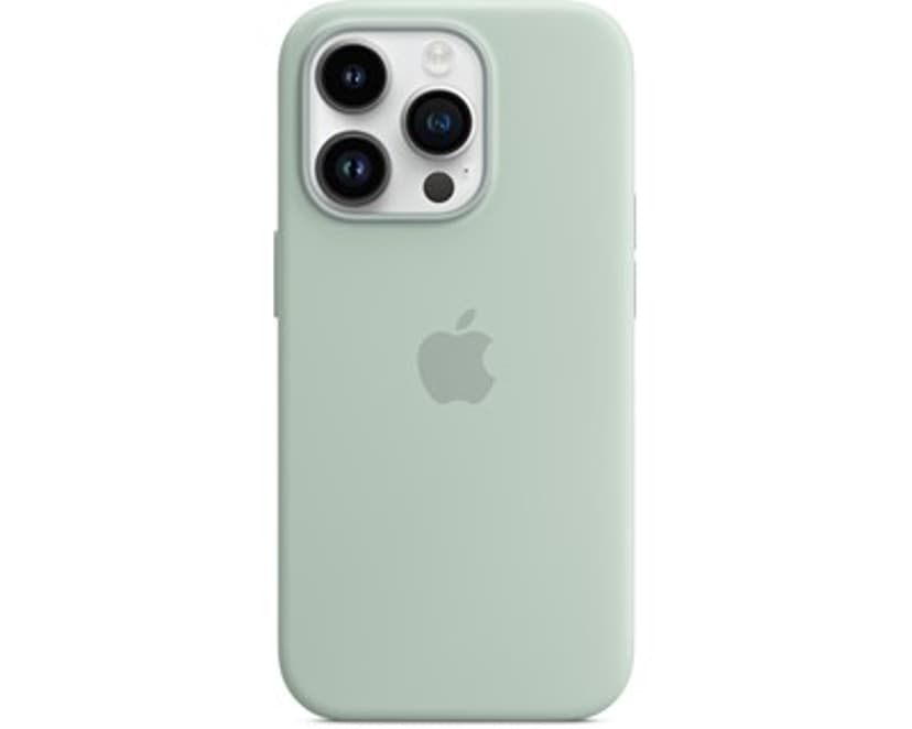 Apple Silikonskal med MagSafe iPhone 14 Pro Grön