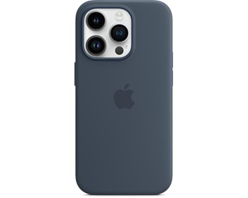 Apple Silicone Case With Magsafe iPhone 14 Pro Blauw