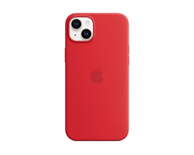 Apple Silicone Case With Magsafe iPhone 14 Plus Rood