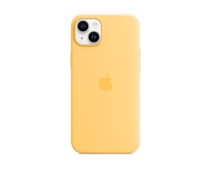 Apple Silicone Case With Magsafe iPhone 14 Plus Geel