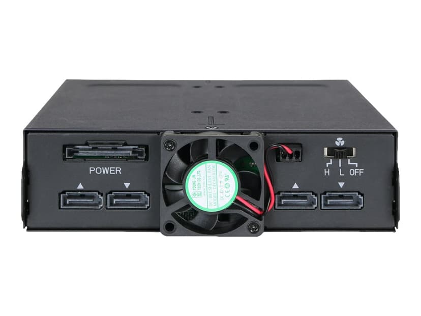 Icy Dock MB607SP-B drive bay-paneler 13,3 cm (5.25") Hårddisk-bur Svart