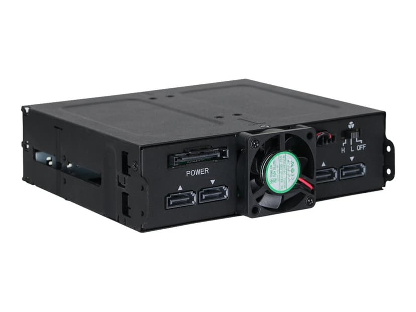 Icy Dock MB607SP-B drive bay-paneler 13,3 cm (5.25") Hårddisk-bur Svart