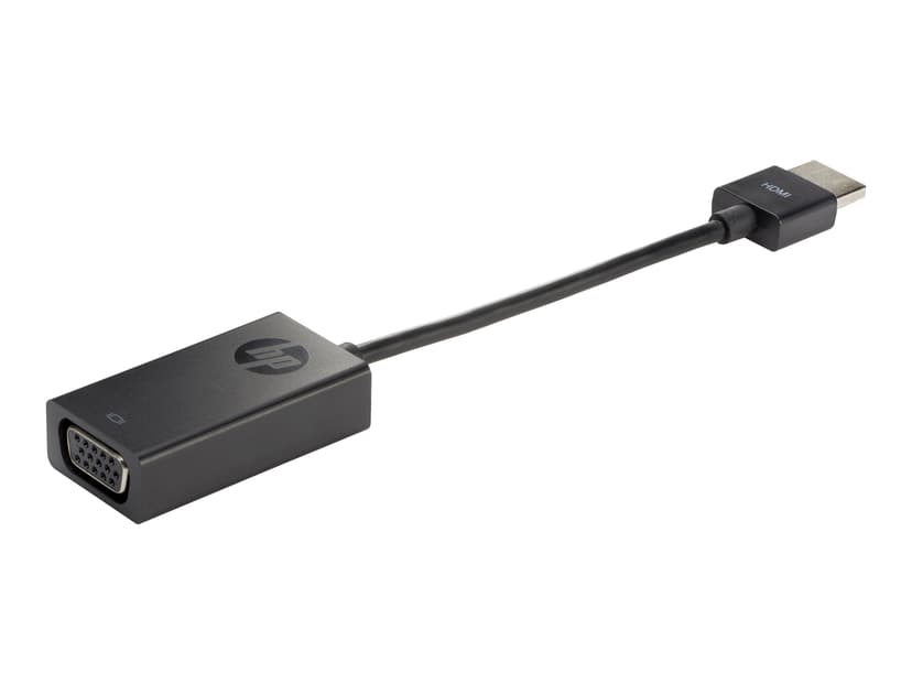 HP HDMI To VGA Display Adapter 0.045m HDMI VGA (D-Sub) Sort