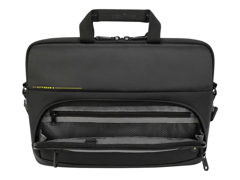 Targus CityGear Slim Topload Laptop Case 14 Polykarbonat Polyuretan Svart TSS866GL Dustin