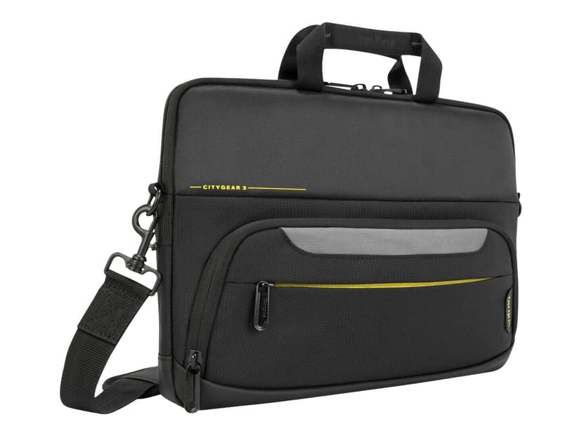 Targus CityGear Slim Topload Laptop Case 14" Polykarbonaatti, Polyuretaani Musta