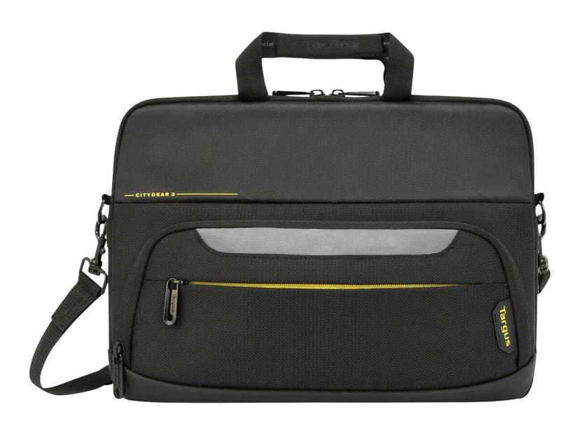 Targus CityGear Slim Topload Laptop Case 14" Polykarbonat, Polyurethan Sort