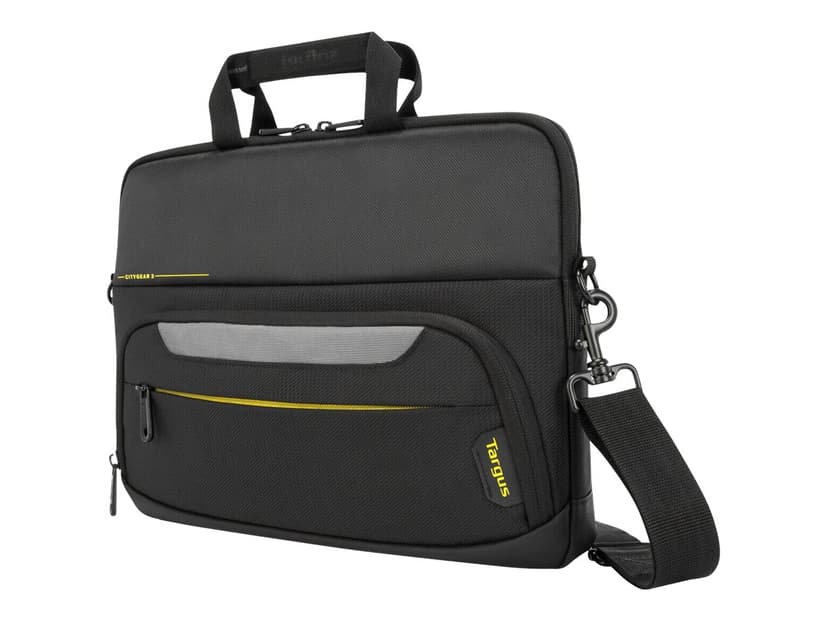 Targus CityGear Slim Topload Laptop Case 14" Polykarbonat, Polyurethan Sort