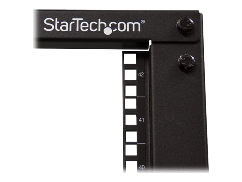 Startech 42U Adjustable Depth Open Frame 4 Post Server Rack