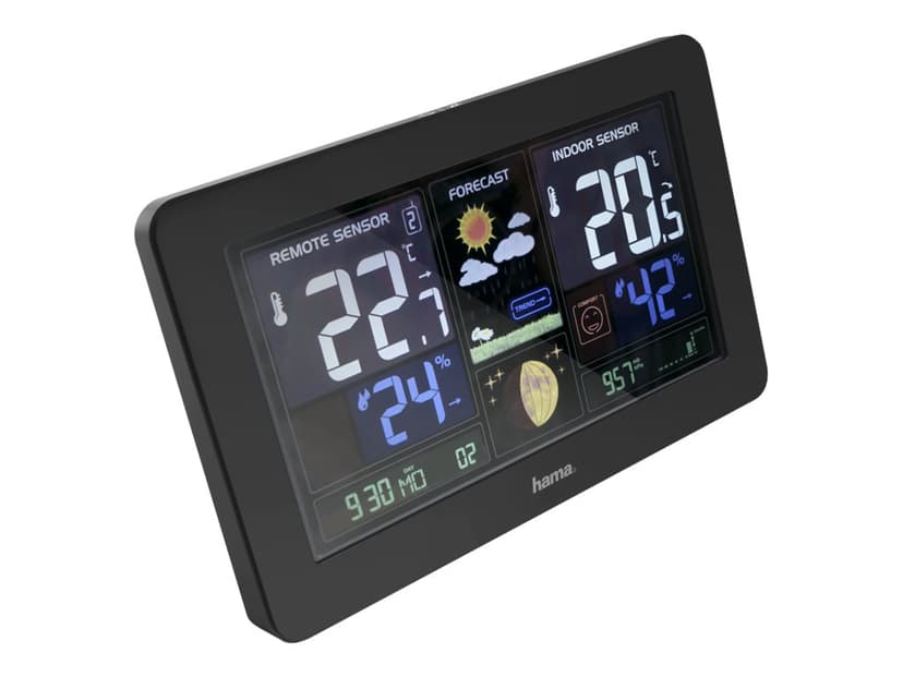 Hama Premium-sääasema, sis. USB-lataus