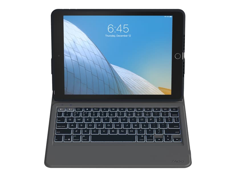 Zagg Rugged Messenger iPad 10.2" 7th gen, iPad 10.2" 8th gen, iPad 10.2" 9th gen Sort
