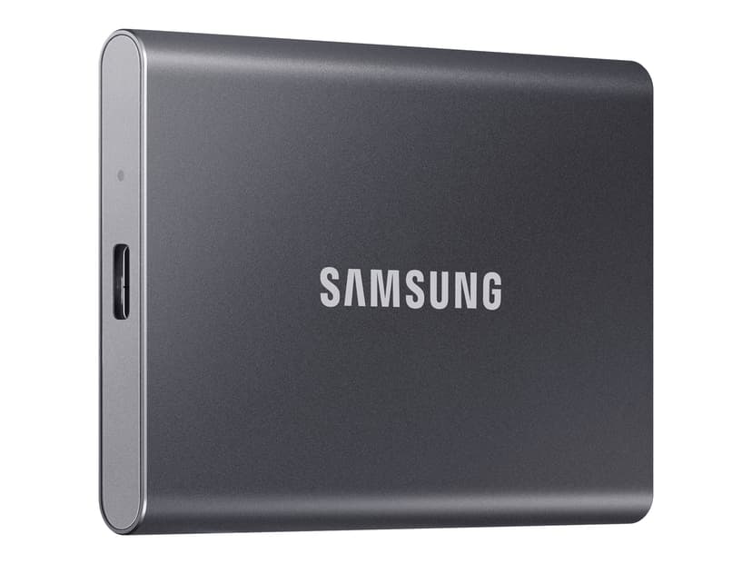 外付けハードディスク・ドライブ ssd samsung t7 1tb Samsung Portable SSD T7 1TB GEN 2 USB-C Grijs (MU-PC1T0T/WW)