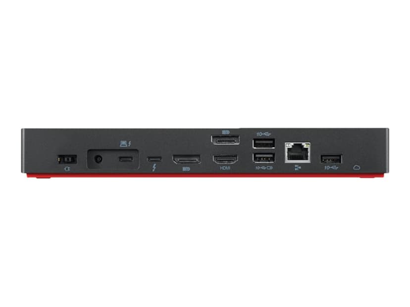 Lenovo ThinkPad Universal Thunderbolt 4 Smart Dock Bedraad Zwart Thunderbolt 4