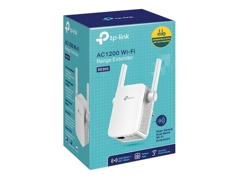 TP-Link AC1200 Wi-Fi Range Extender RE305
