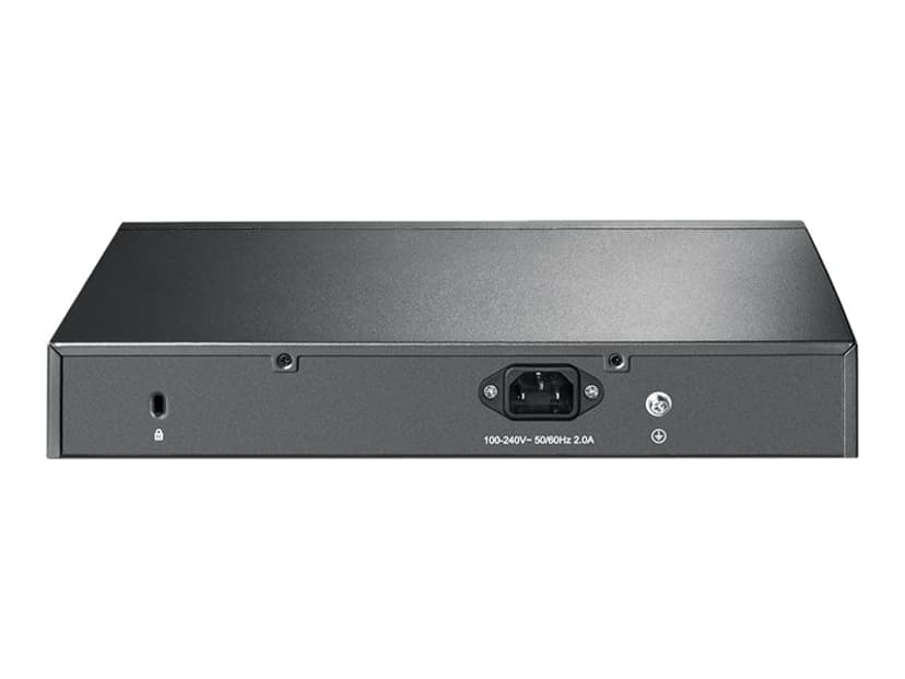 TP-Link TL-SG1016PE netværksswitch Administreret L2 Gigabit Ethernet (10/100/1000) Strøm over Ethernet (PoE) Sort