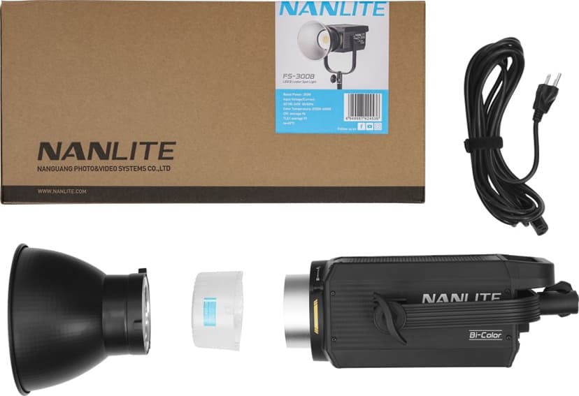 NANLITE FS-300B LED Bi-color Spot Light
