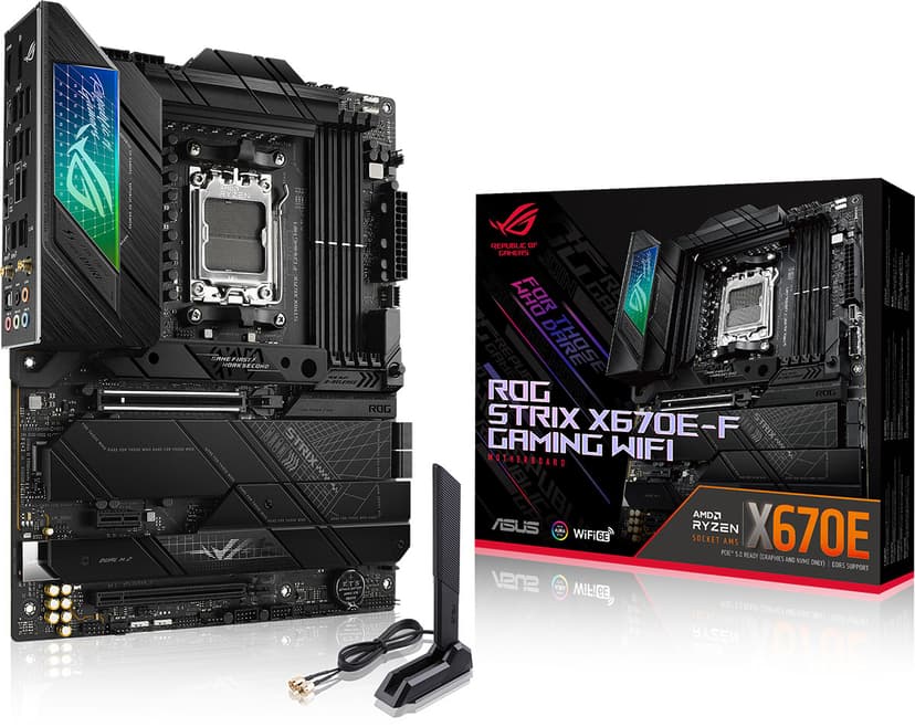 ASUS ROG STRIX X670E-F (Wi-Fi) AM5 ATX Bundkort