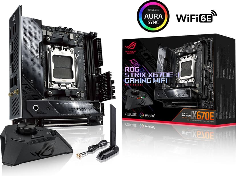 ASUS ROG STRIX X670E-I (Wi-Fi) Socket AM5 Mini-ITX Moderkort