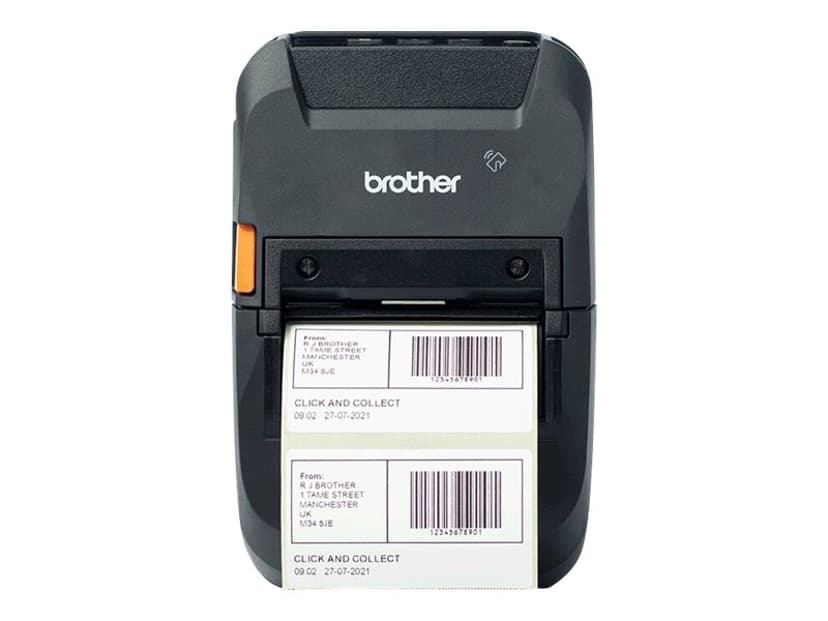 Brother RuggedJet RJ-3250WBL BT/WiFi 3" Mobile + Batteri