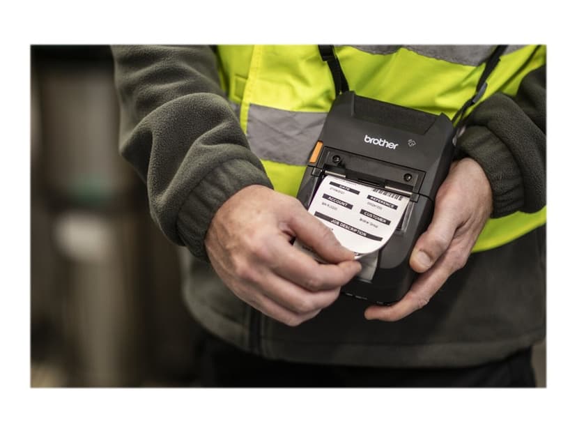 Brother RuggedJet RJ-3250WBL BT/WiFi 3" Mobile + Batteri
